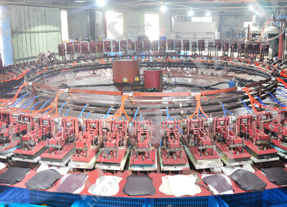 全自動鞋機圓盤生產線